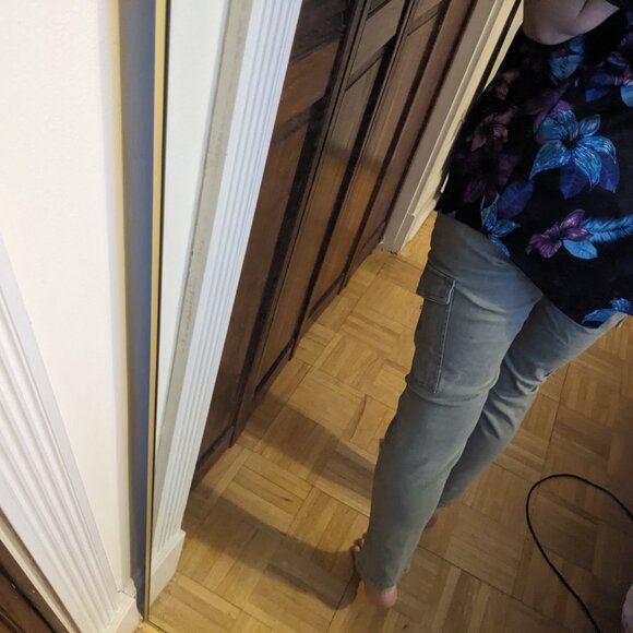 Green cargo pants - Picture 3 of 4